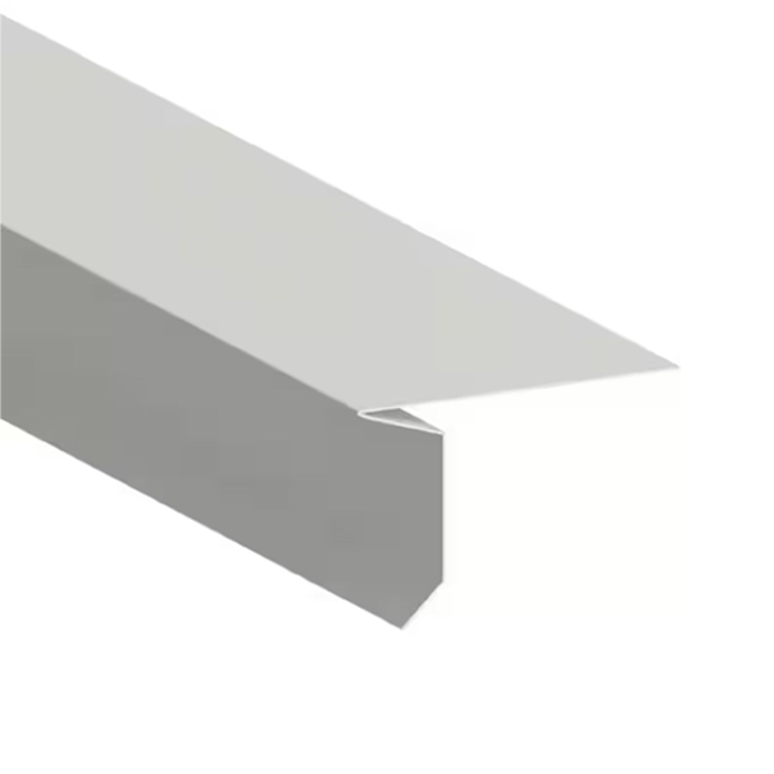 2 1/2 in. x 10 ft. FHA Drip Edge – 26 Gauge Galvalume